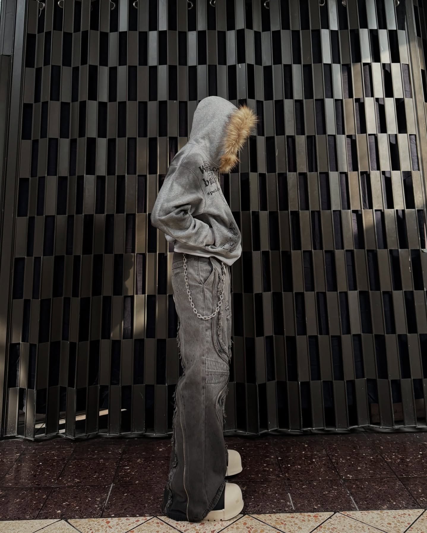 Supermade × Mortemartt Graphic Hooded Jacket- 2279
