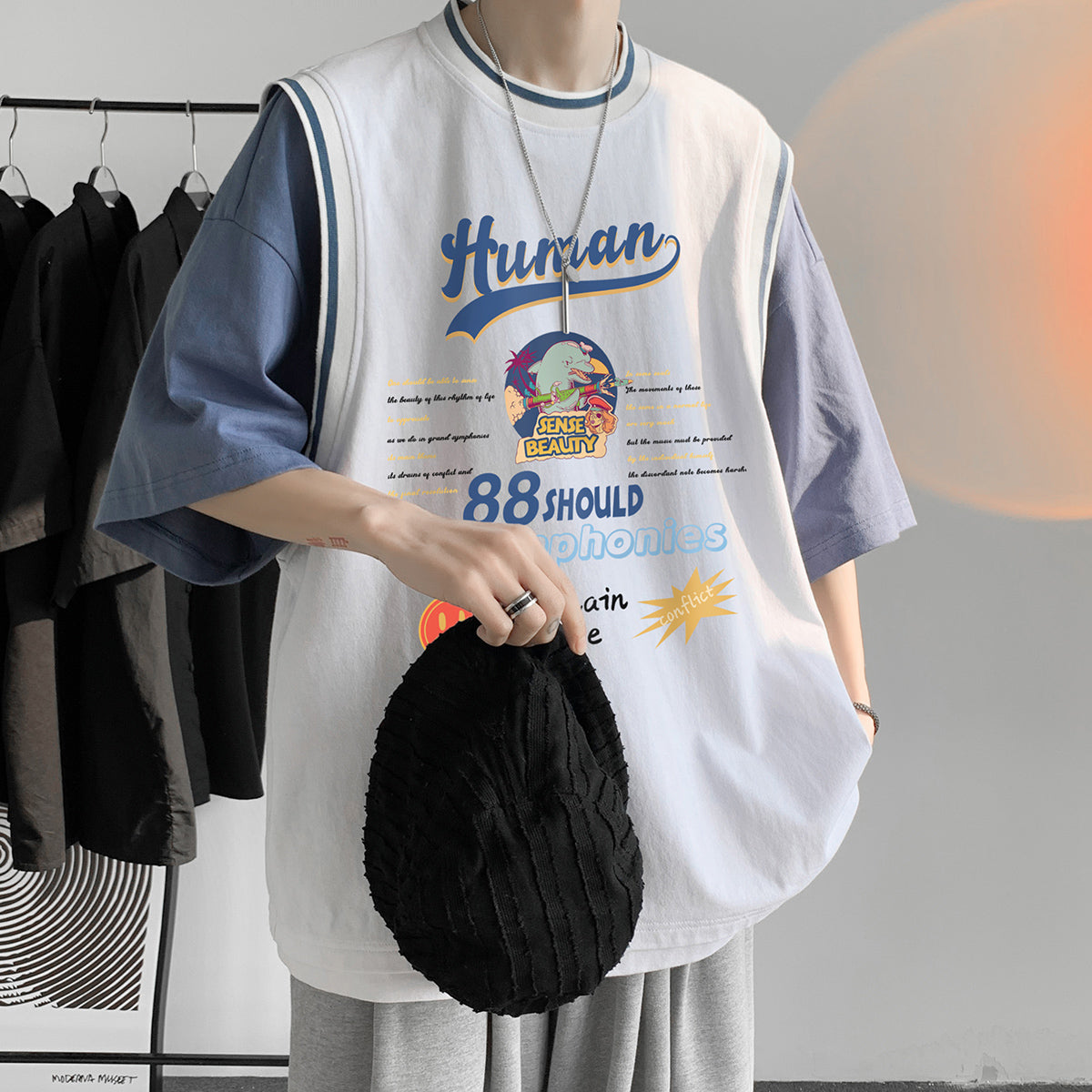 Lorantis Co. SPLIT DIVISION HOOKE T-SHIRT