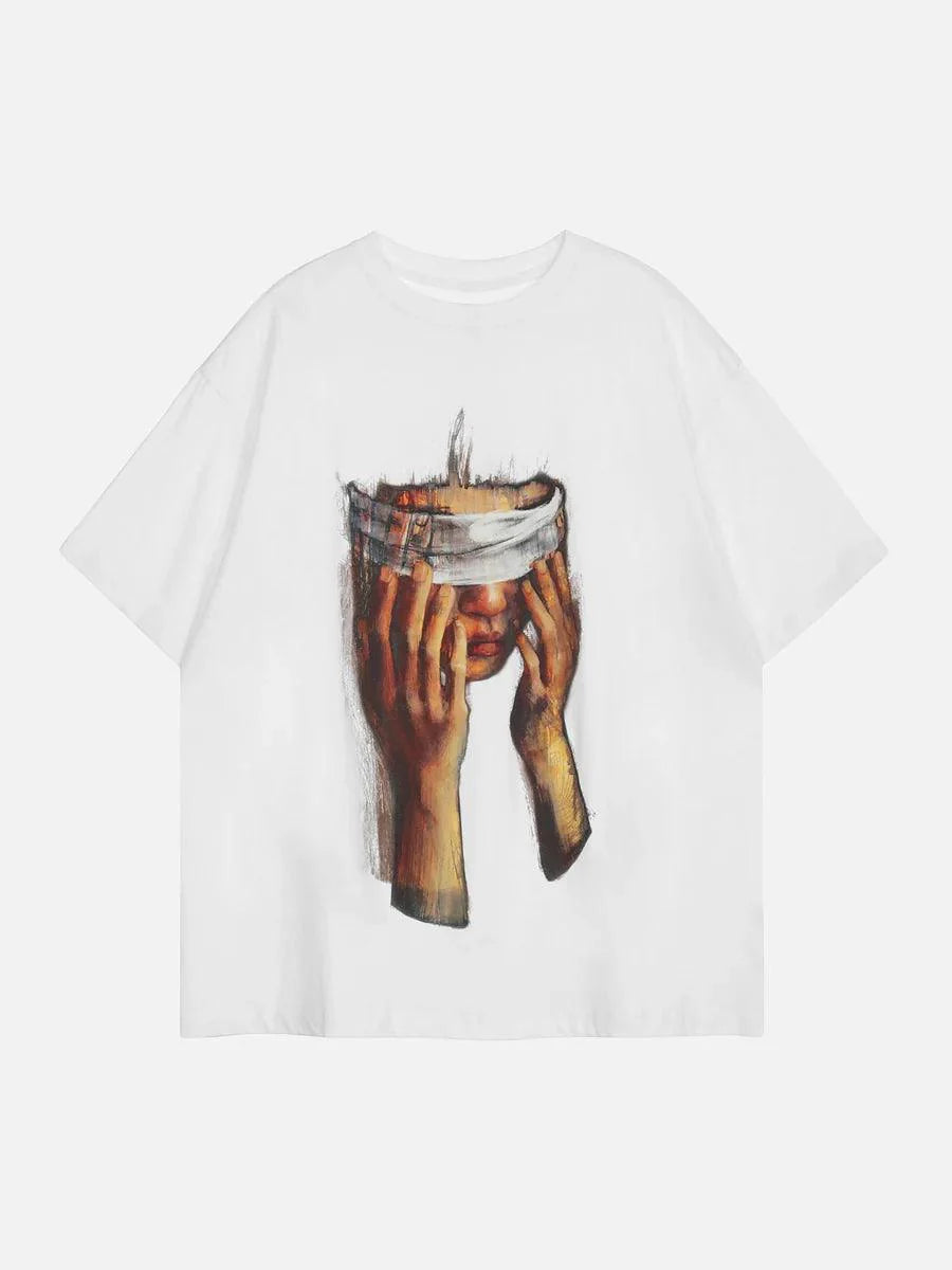 Lorantis Co. CRIMSON WEAVE T-SHIRT