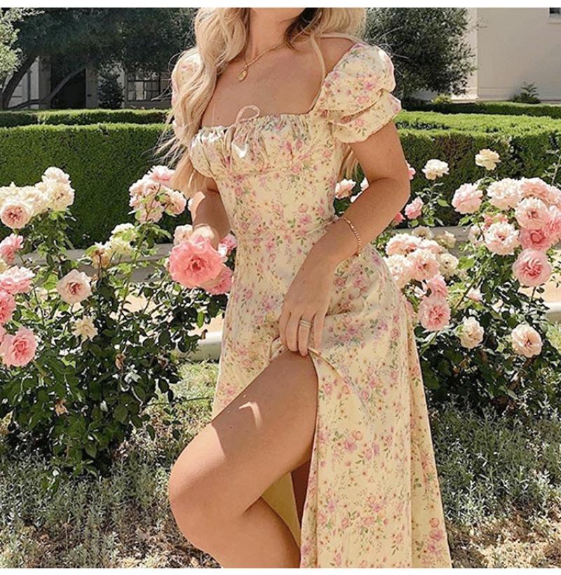 Fransız Backless Elbise