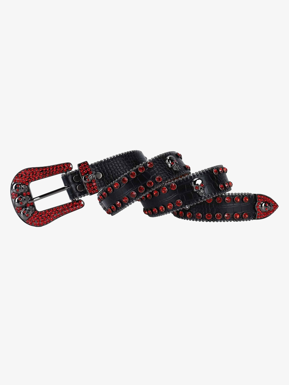 Thesupermade Hip Hop Rhinestone Belt - 1860