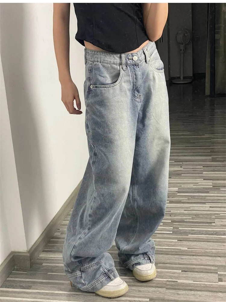 Lorantis Co. CONTRAST DENIM PANTOLON