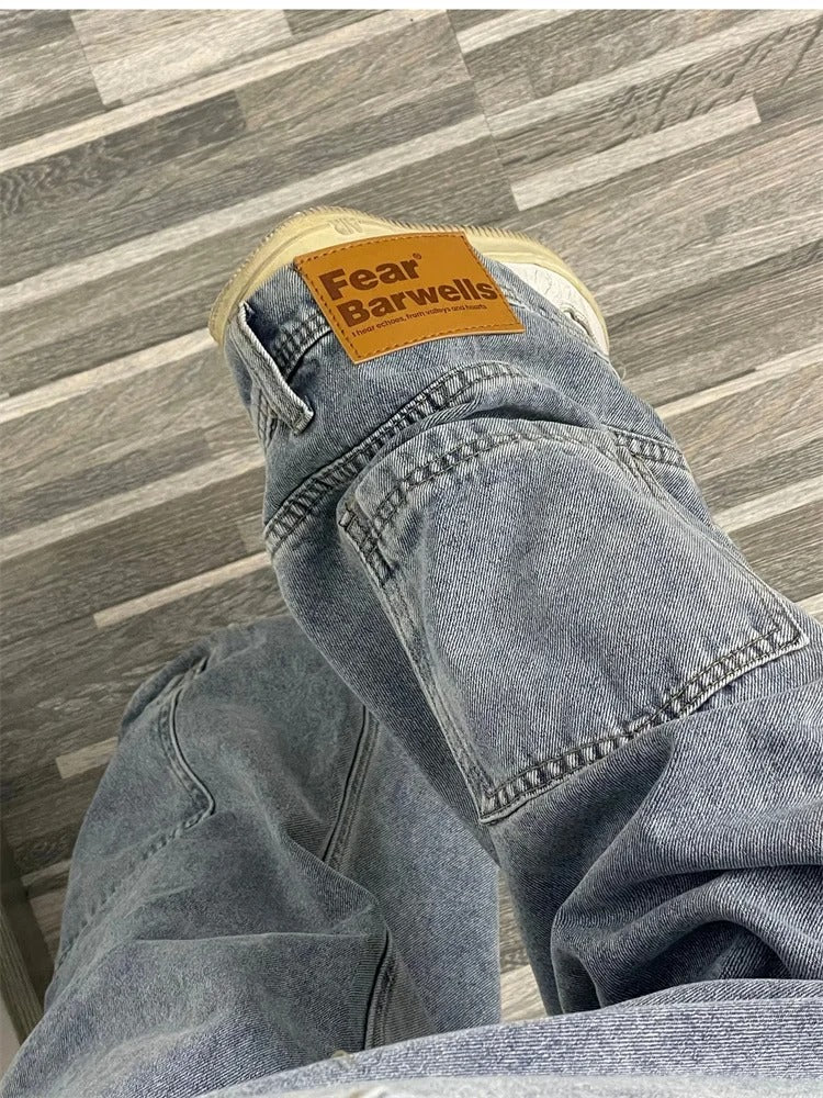 Lorantis Co. CONTRAST DENIM PANTOLON