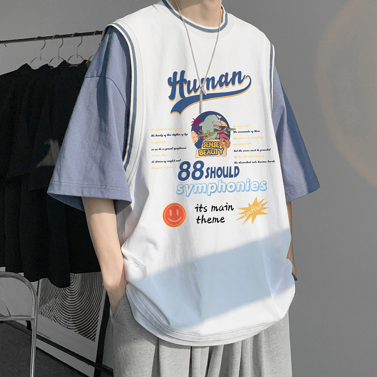 Lorantis Co. SPLIT DIVISION HOOKE T-SHIRT