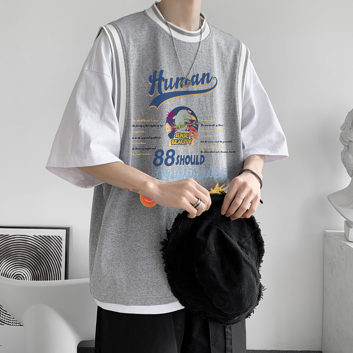 Lorantis Co. SPLIT DIVISION HOOKE T-SHIRT