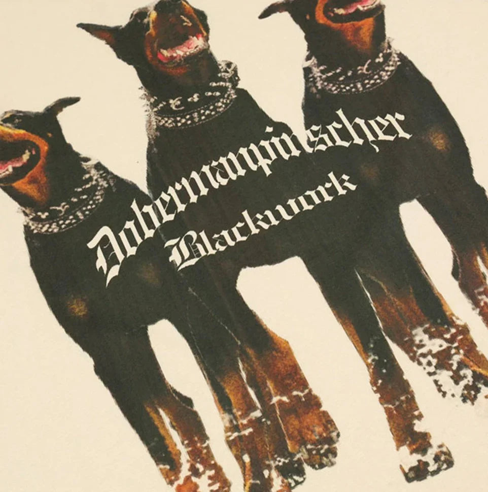 Lorantis Co. THREE DOBERMANS OF HELL T-SHIRT