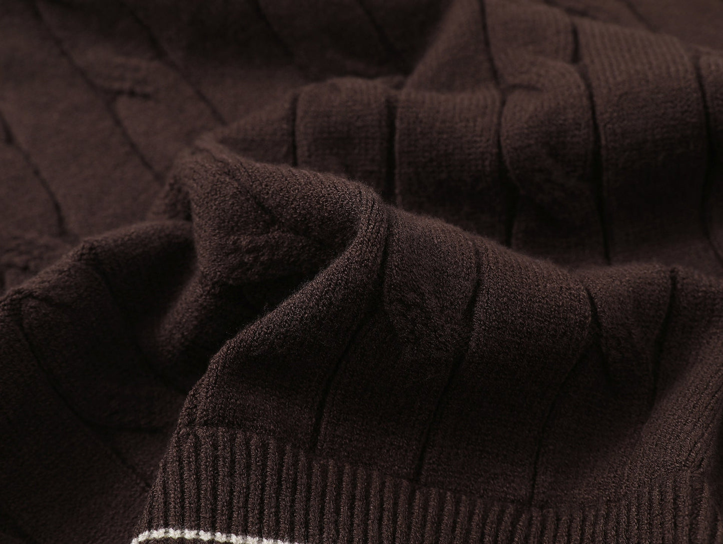 Lorantis Co. PLAID ACCENT KNIT KAZAK