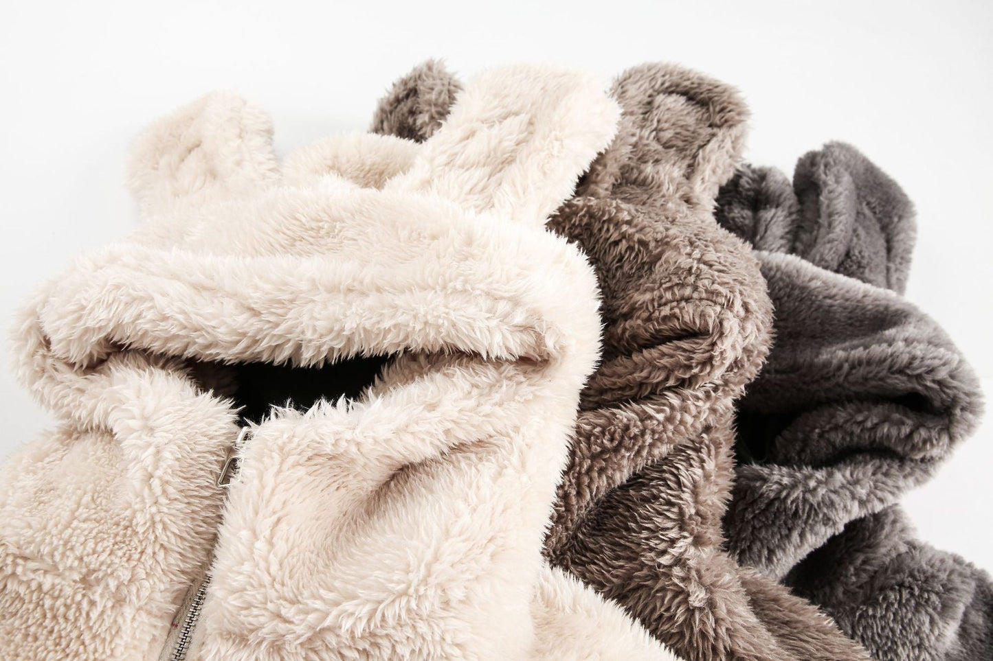 Lorantis Co. FUZZY BUNNY HOODED CEKET