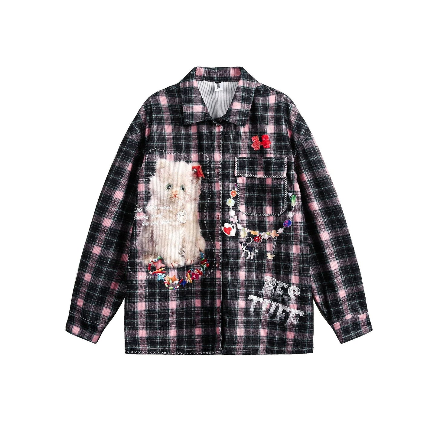 Lorantis Co. KITTY CHIC PLAID GÖMLEK