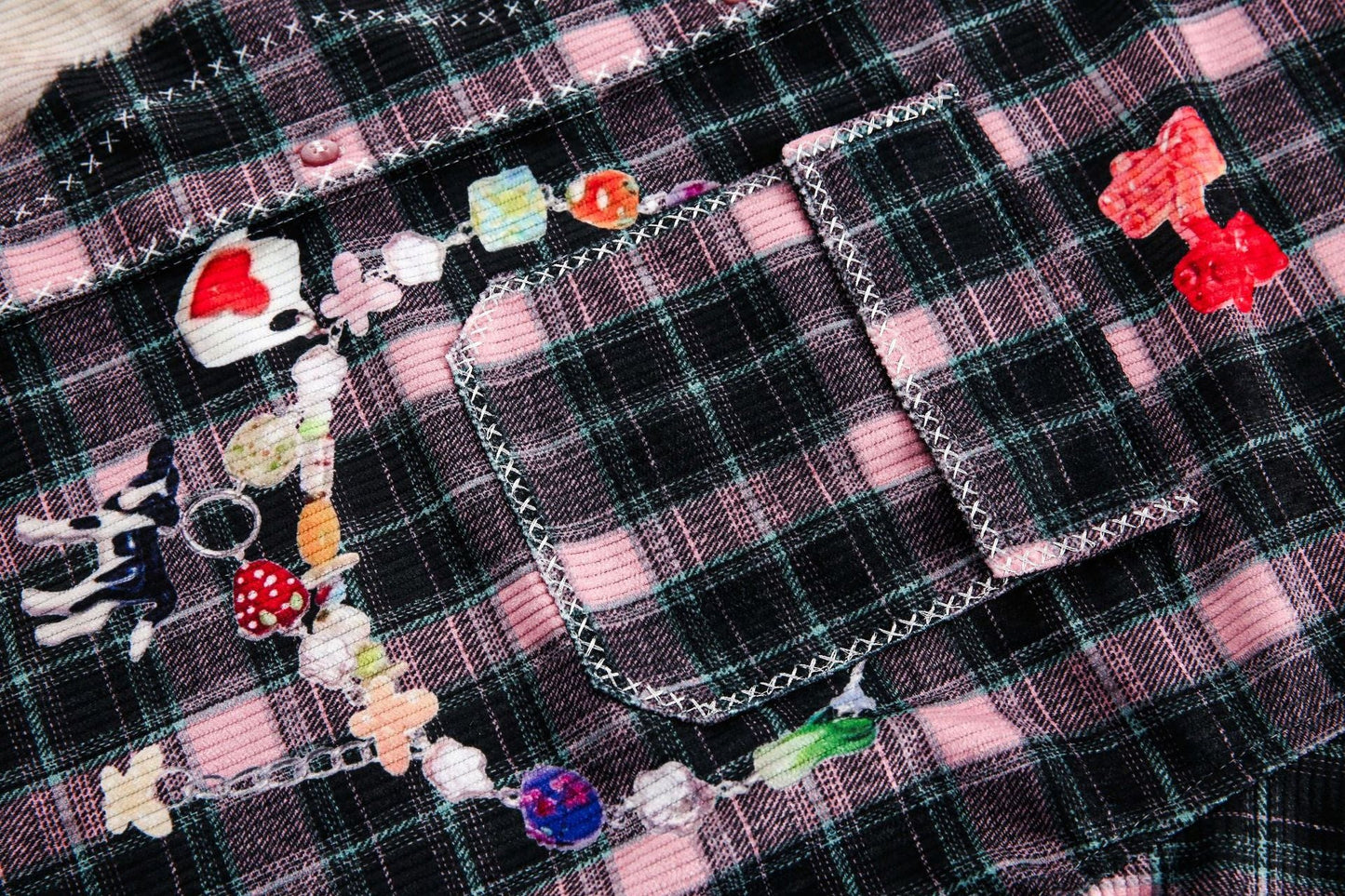 Lorantis Co. KITTY CHIC PLAID GÖMLEK