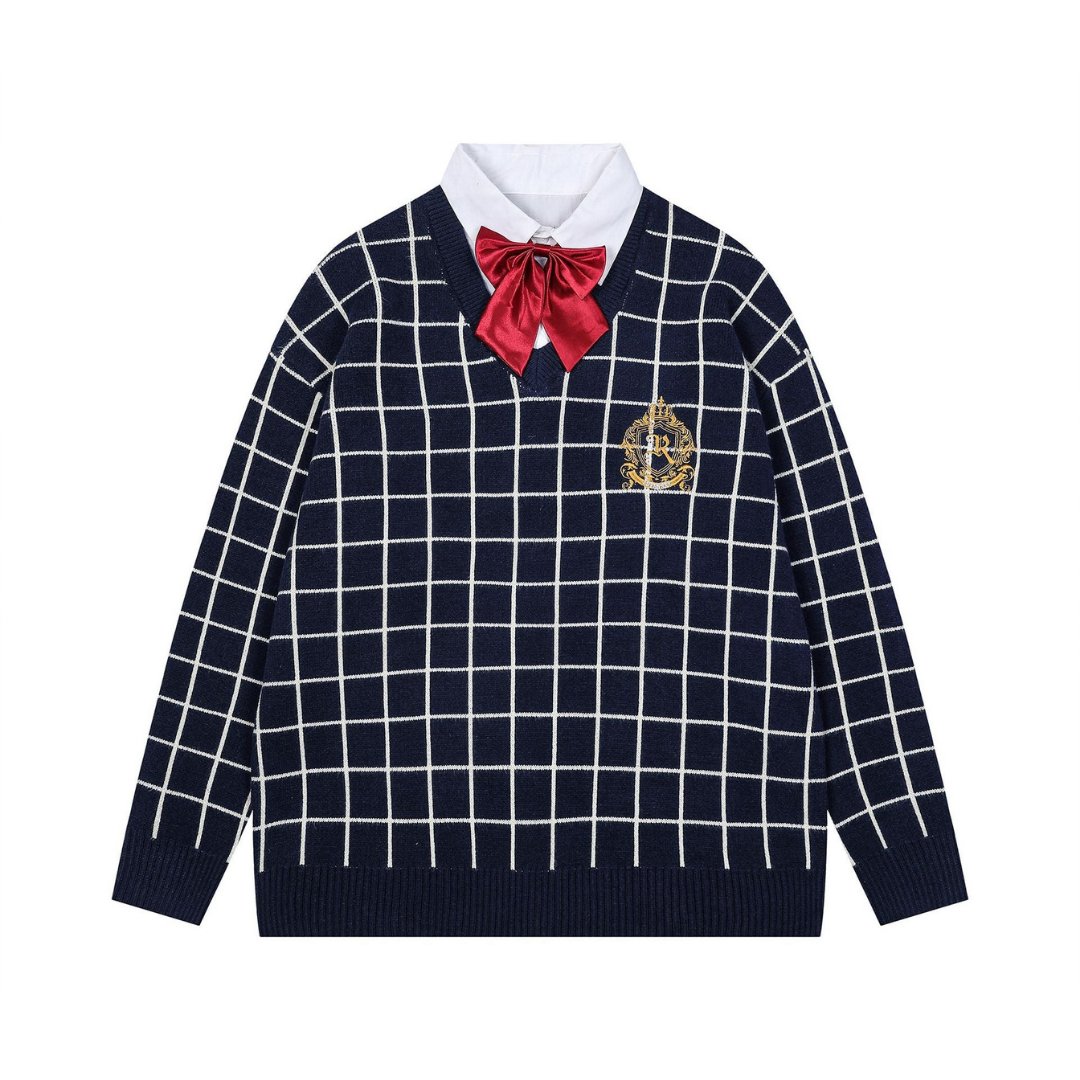 Lorantis Co. PLAID WITH BOW KAZAK