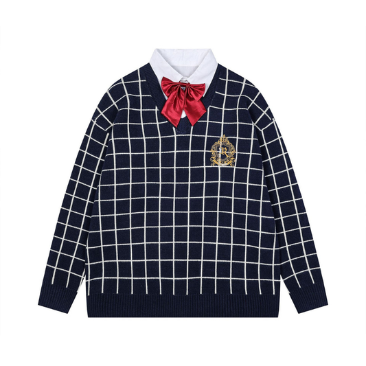 Lorantis Co. PLAID WITH BOW KAZAK