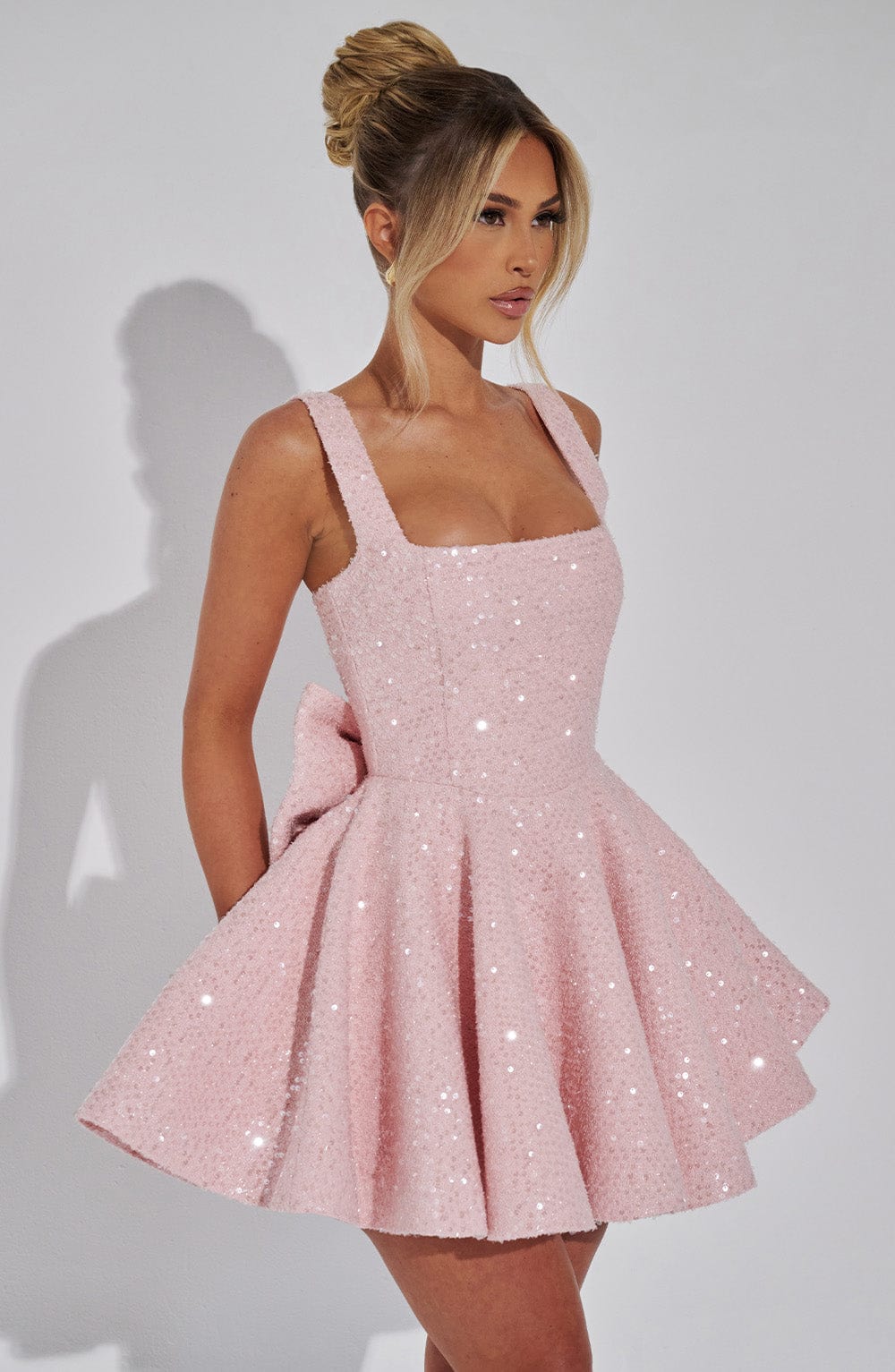 Lorantis Co. Dorothy - Pembe Mini Elbise