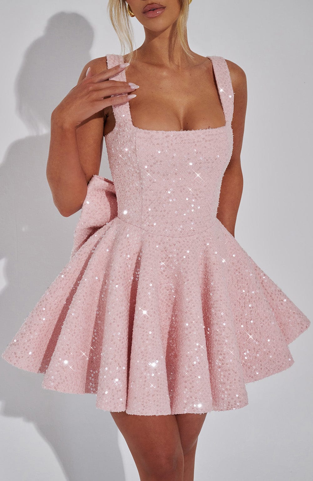 Lorantis Co. Dorothy - Pembe Mini Elbise
