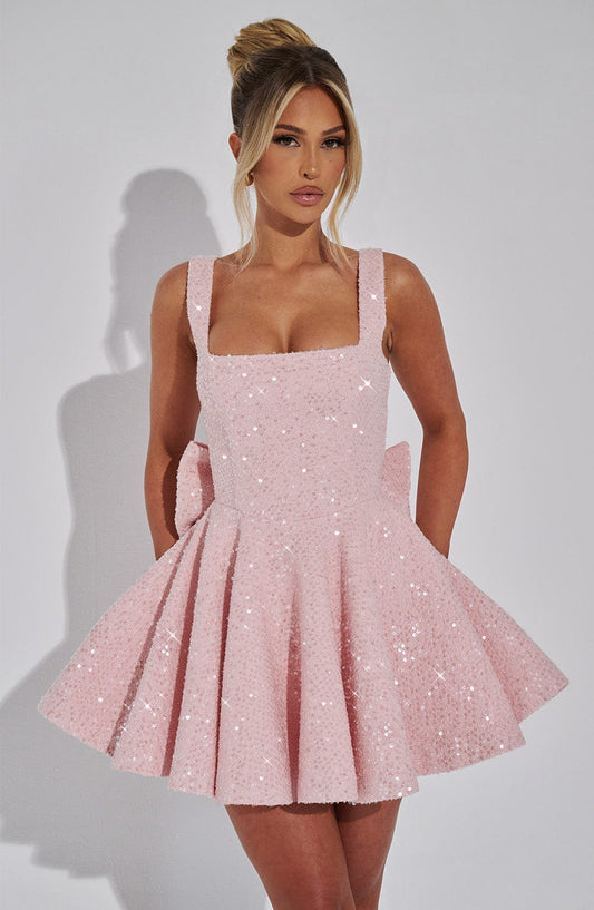 Lorantis Co. Dorothy - Pembe Mini Elbise