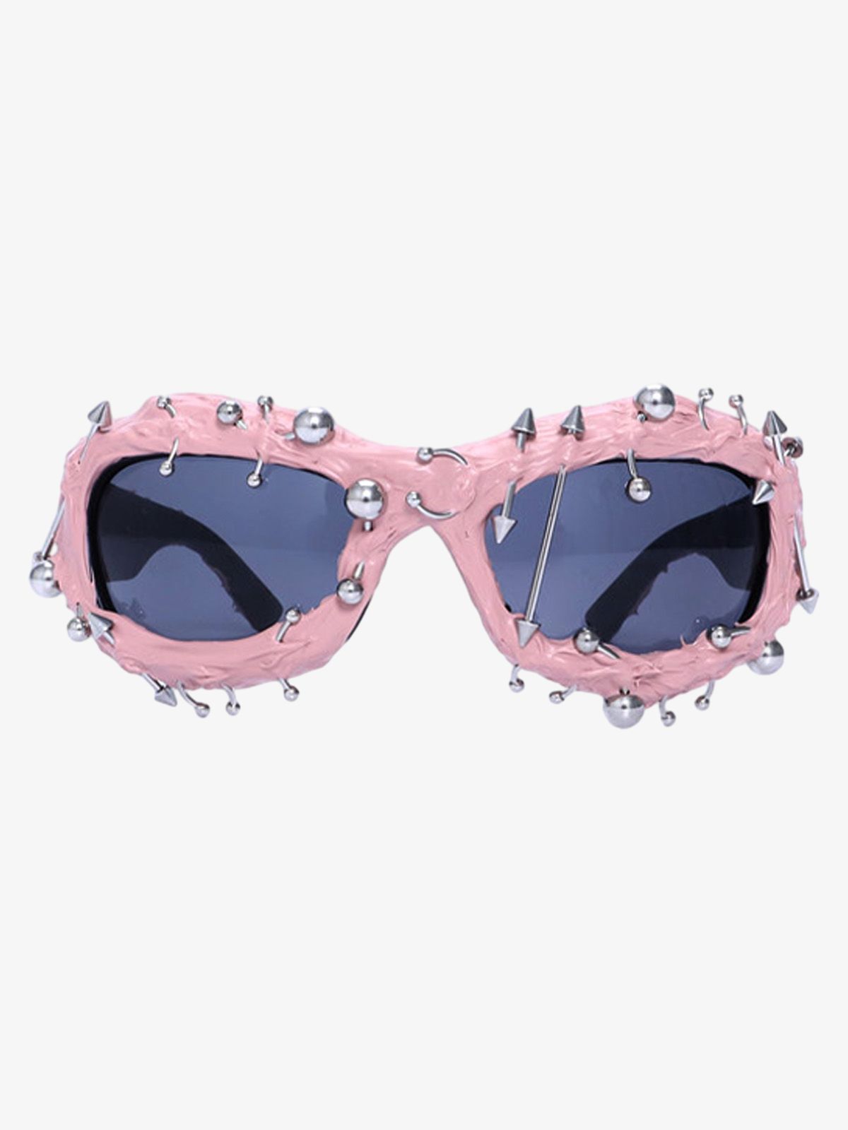 Rivet Punk Style Sunglasses