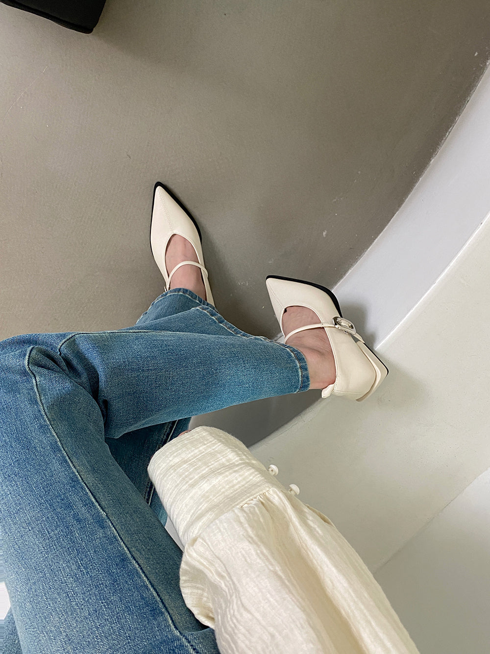 Zarif Sivri Burun Loafer'lar